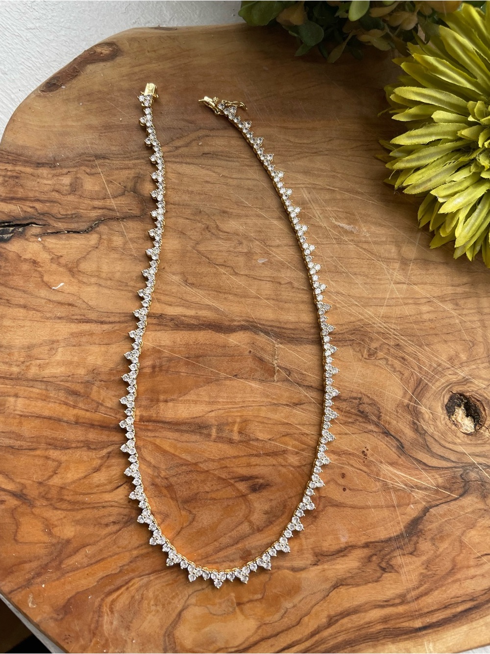 Anthropologie Rhinestone Necklace